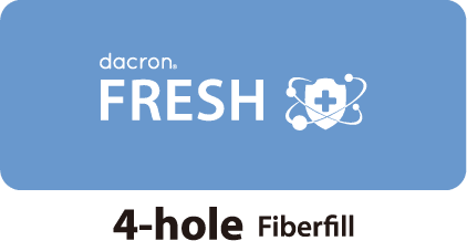 4-hole Fiberfill